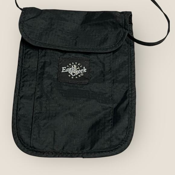 Eagle Creek Bag Travel Gear Waist Shoulder Strap Pack Passport Holder Pouch 8x5” - Picture 3 of 6